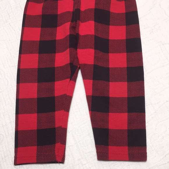 12m (4/$20) Heavier Red/Black Leggings by Carter’s - Picture 2 of 10